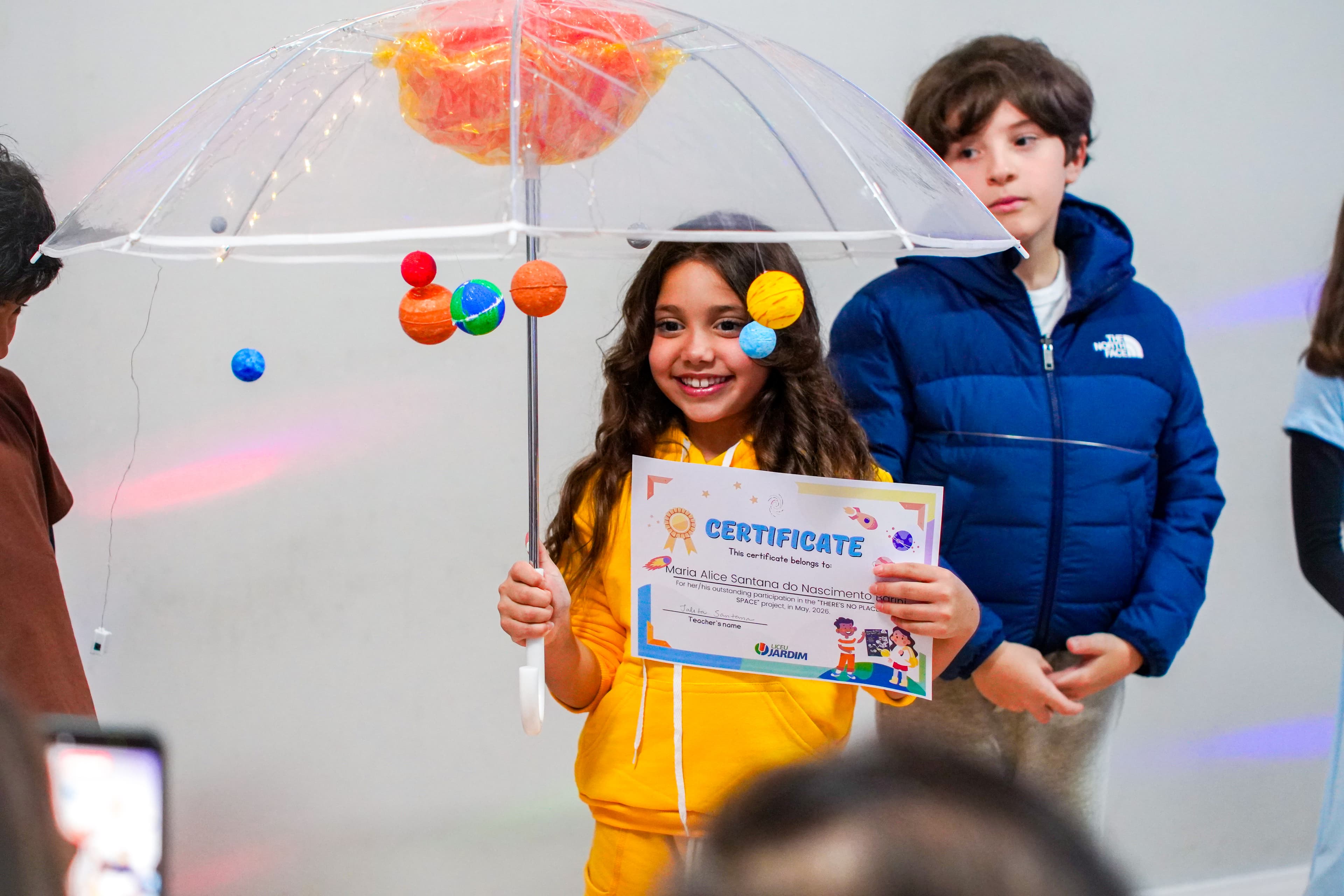 Alunos do International Extension Programme em uma experiência de aprendizagem
