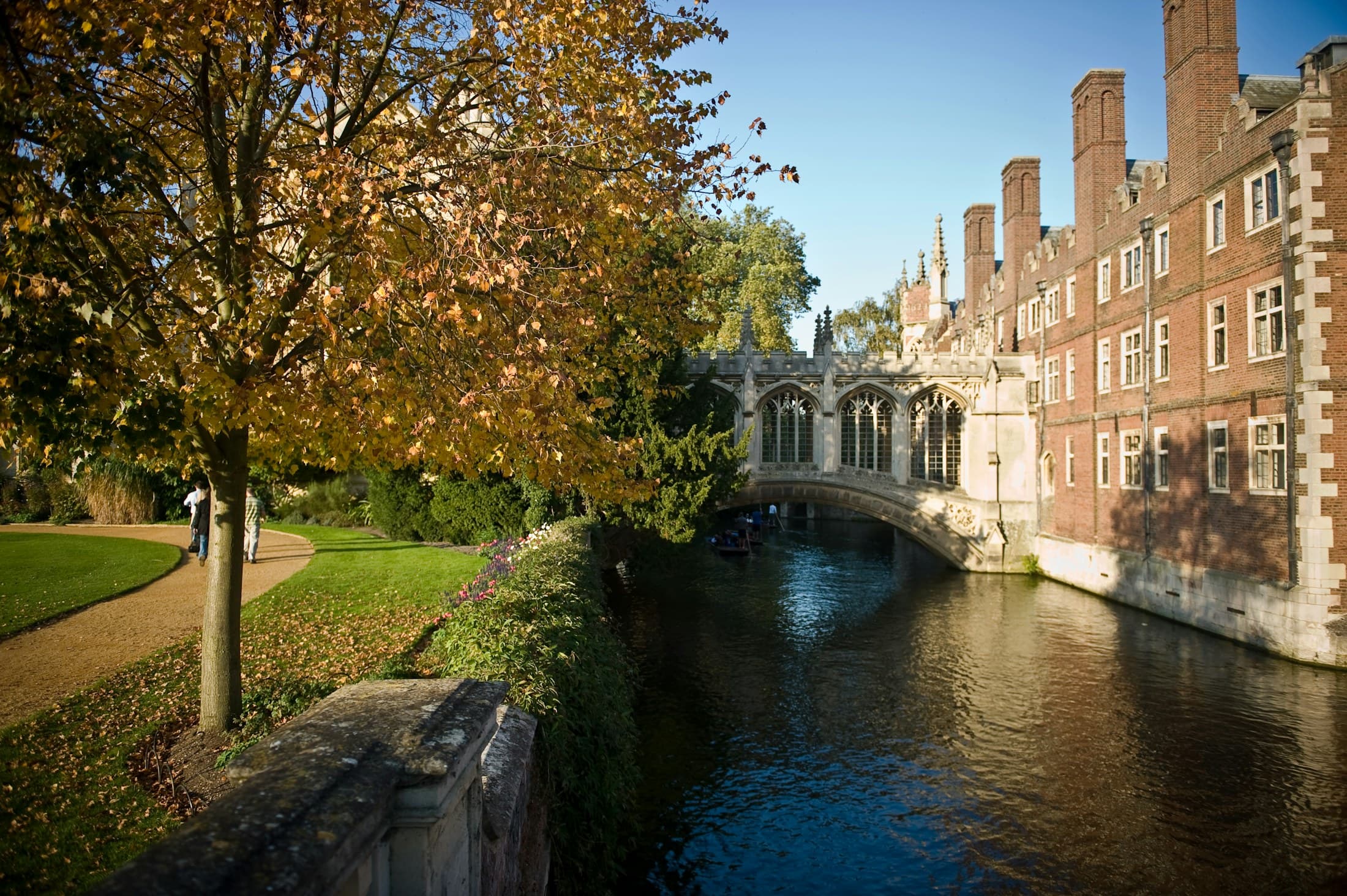 Arquitetura universitária em Cambridge, Inglaterra