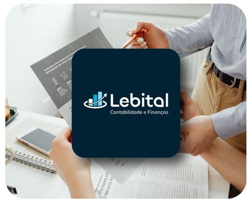 Logo Lebital Contábil