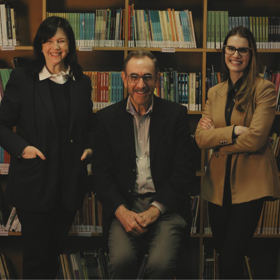 Daniel Contro, Rebeca Fazzani e Silmara Casadei